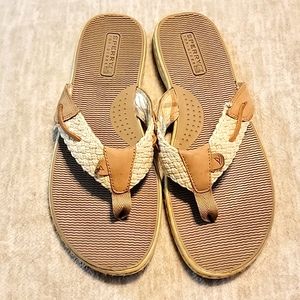 Sperry top side leather sandals 9